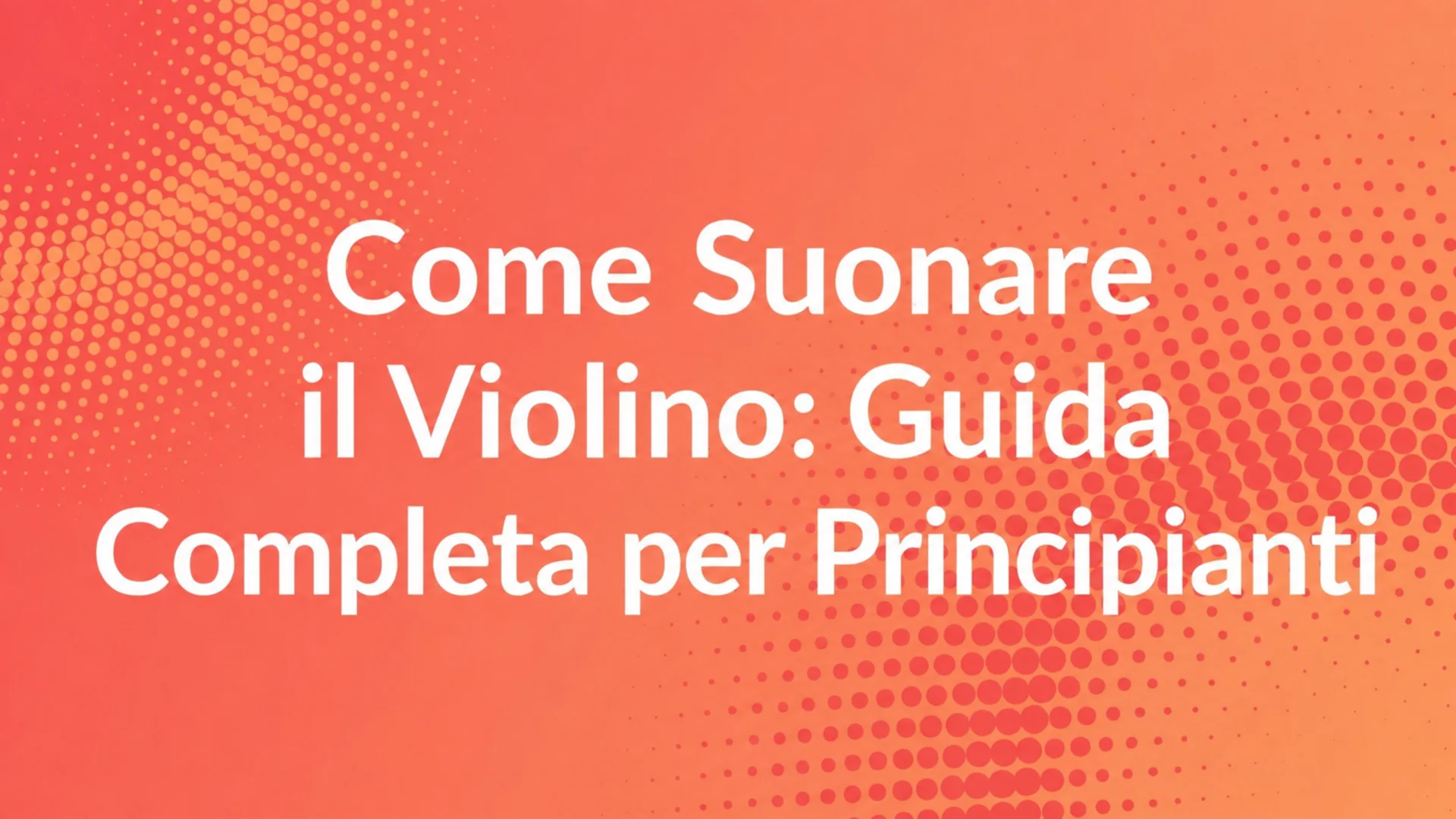 Come suonare il violino: guida completa per principianti — copertina del blog MOOZ