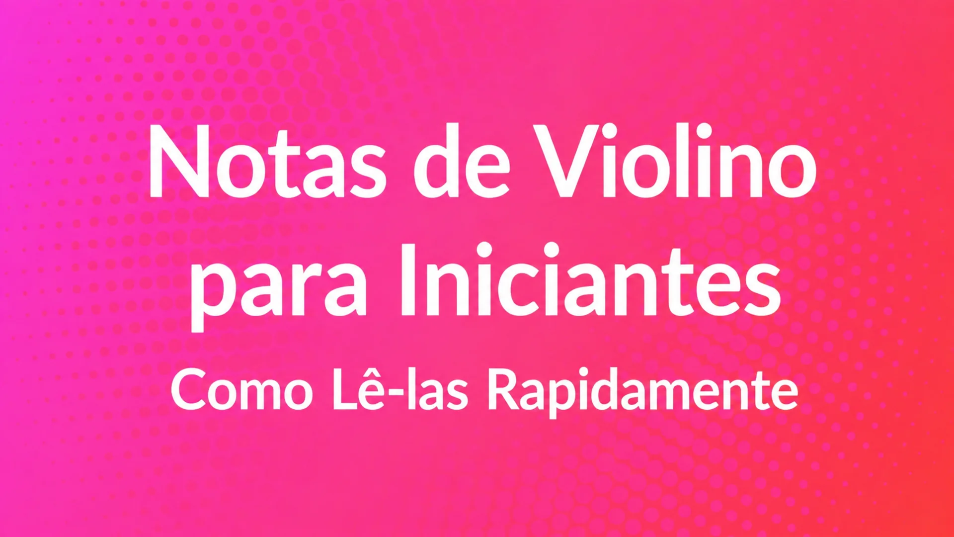 Notas de violino para iniciantes: como lê-las rápido — capa do blog MOOZ