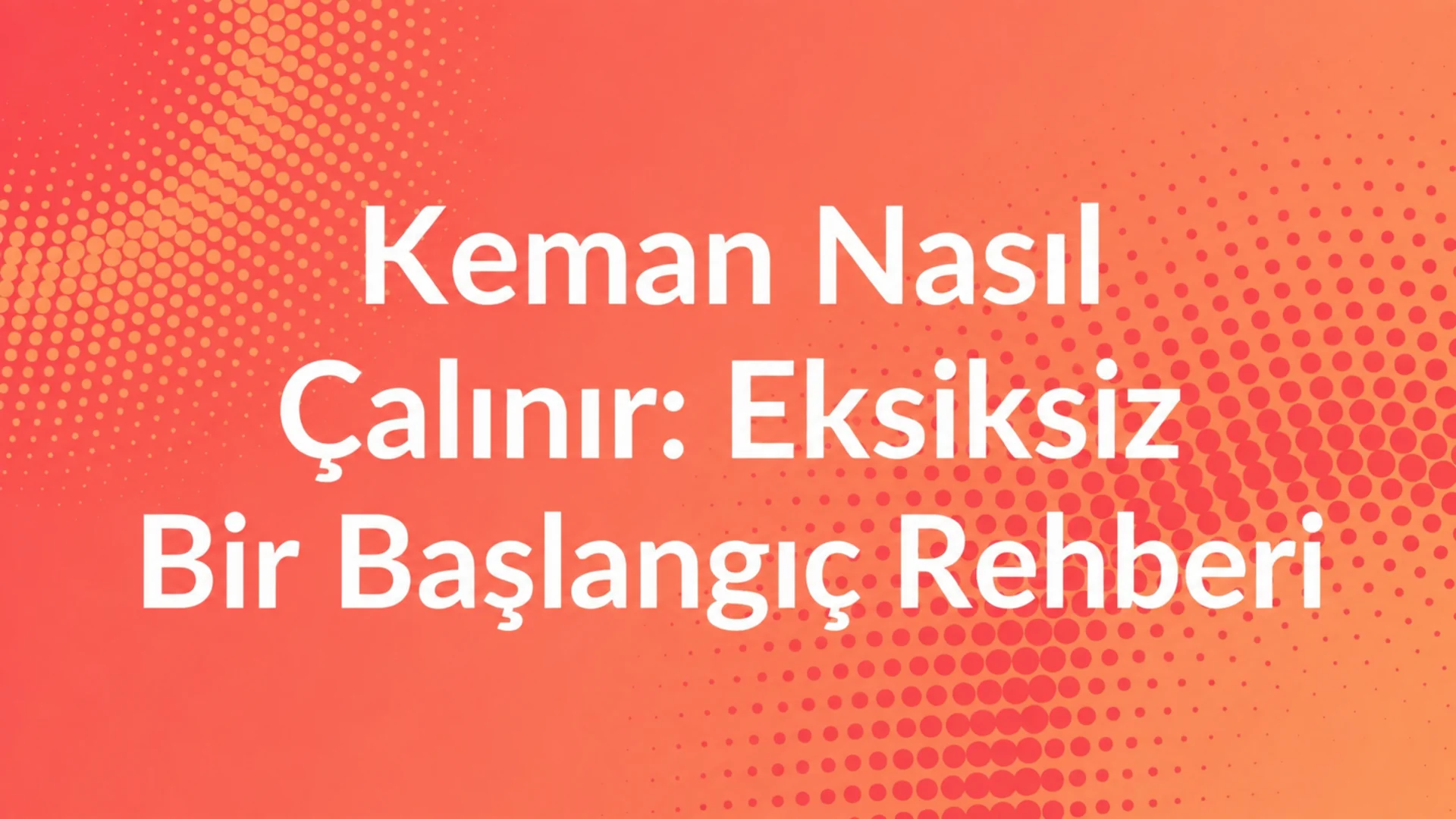 Keman nasıl çalınır: yeni başlayanlar için kapsamlı rehber — MOOZ blog kapağı