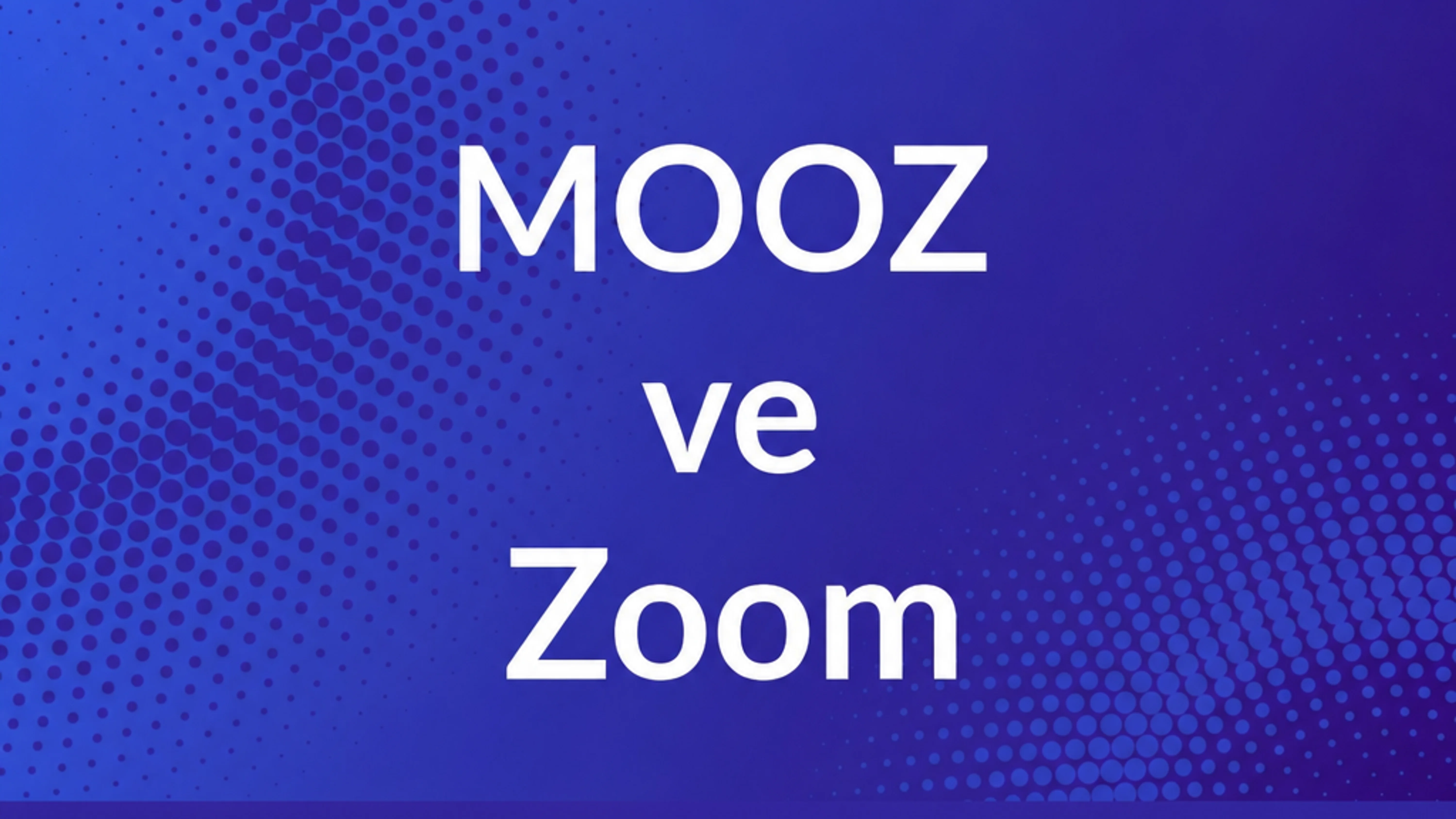 Zoom vs MOOZ - Çevrimiçi Müzik Dersleri için en iyi uygulama hangisidir?